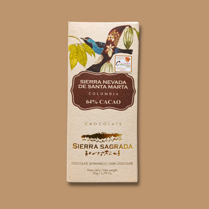 Sierra Sagrada Sierra Nevada 64% chocolate bar